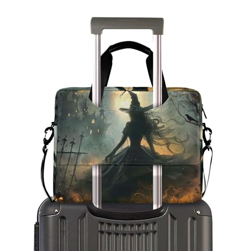 Funda de portátil ALAZA Witch Halloween 13-15.6 pulg miniatura 3