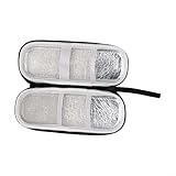 Listo para paquete de hielo: puedes colocar cómodamente paquetes de hielo dentro del compartimento de malla para mantener tus artículos fríos de manera eficaz.