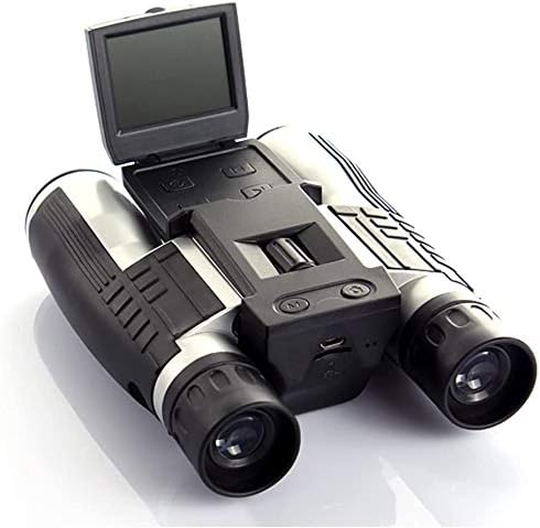 双眼鏡カメラ 12倍 口径 32ｍｍ 高倍率 デジタルカメラ双眼鏡 フルHD1080Pハイビジョン 2.0 LCD 双眼鏡ビデオカメラ コンサート バードウォッチング ライブ ドーム ゴルフ 競輪競馬競艇レース スポーツ観戦など用のカメラ付き録画望遠鏡 日本語取扱説明書付き