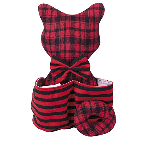 Chat Porte-télécommande Tartan Lot de 2 pour Ne Plus Rien Perdre - 6