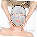COLLBATH Silicone Face Mask Cover for Women Odorless Anti-Evaporation Adjustable Ear-Loop Design Reusable Skincare Mask for Facial Treatments