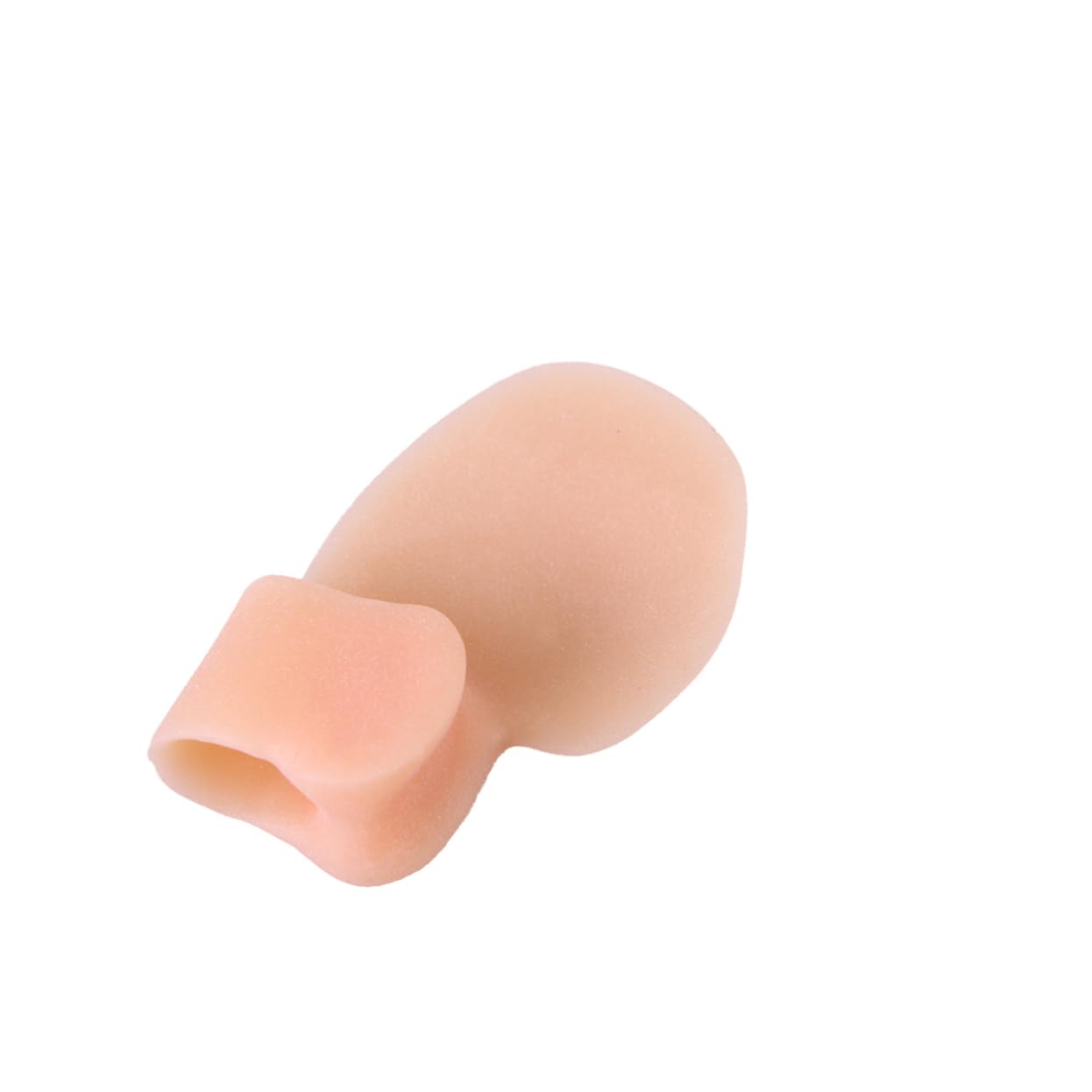 GOOHOCHY 10Pcs Pinky Separators Gel Spacers for Bunion Relief and Nude Color Protectors for Comfortable Pedicures and Foot Care