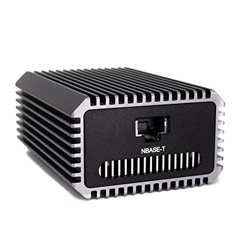 Image of CalDigit Connect 10G - Thunderbolt Type-C to 10Gb PCIe Ethernet Adapter for Mac and PC, Bus Powered, Compatible with Thunderbolt 3, 4 & 5, USB4