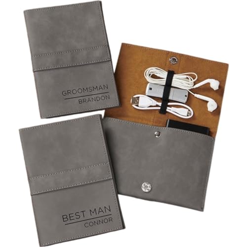 Personalization Universe The Groomsman Personalized Tech Organizer