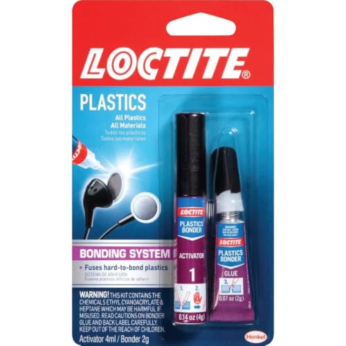 Loctite Super Glue Plastics Bonding System