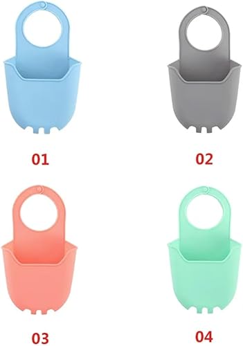 Miniatura 6 de Azima Cesta de drenaje de silicona suave respetuosa con el medio ambiente, caja de almacenamiento para fregadero de cocina, colador de drenaje