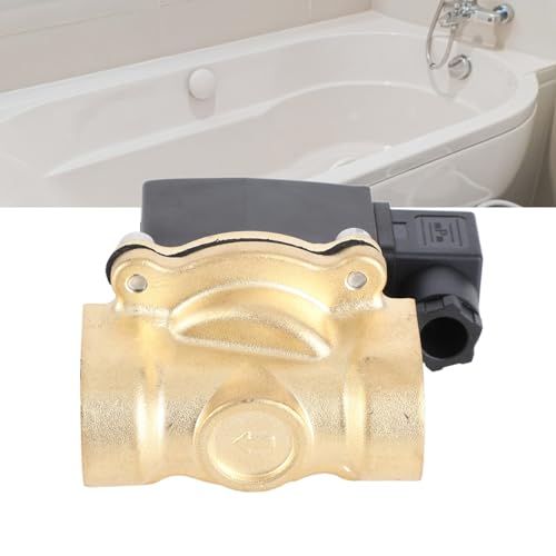 Électrovanne électrique en laiton 1,0 pouce G1 12V DC à membrane - 8