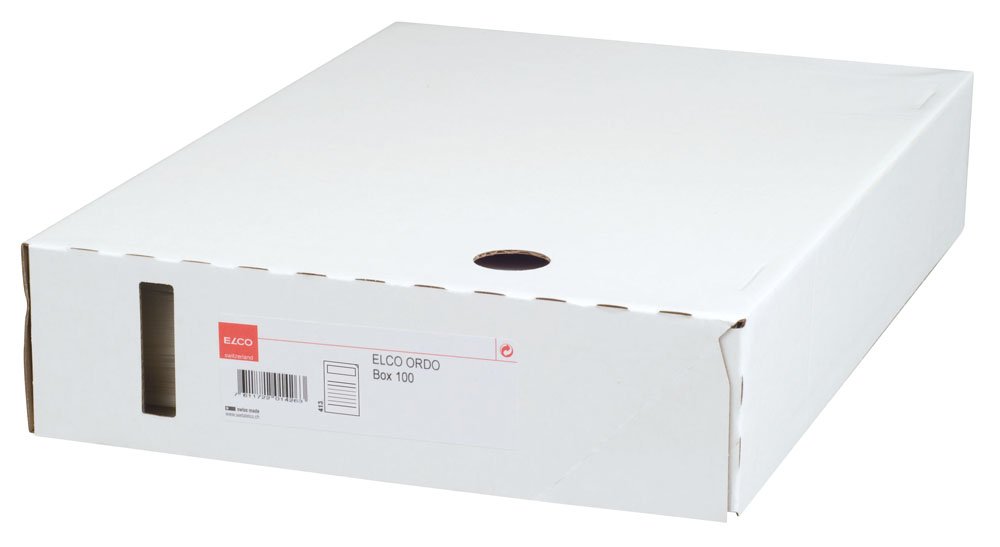 Elco Volumino Lot de 50 Pochettes coins avec fenêtre 120 g/m² 22 x 31 Blanc