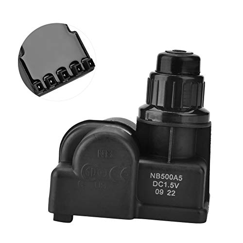Nikou Accenditore a Pulsante BBQ Batteria AA Accenditore per Grill a Gas per barbecue Generatore di scintille Spinta Batteria esclusa Multi-Size per Varie Griglie a Gas(5 Outlet)