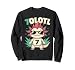 7olotl Sevenolotl – Funny Axolotl Halloween Number 7 Costume Sweatshirt