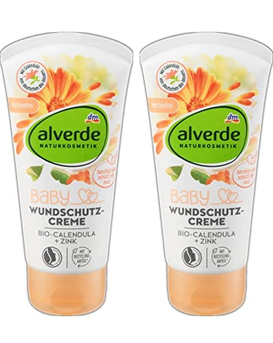 Alverde Naturkosmetik Wundschutzcreme Bio-Calendula, 75 ml