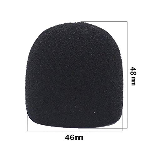 Black Microphones Windscreen Microphones Headsets Covers Foam for SLX24 PGX24 PG58 BETA58A Mic Covers