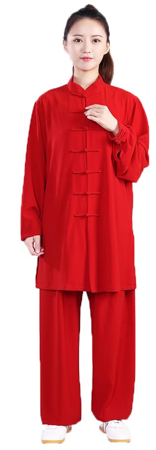 Tuta da Kung Fu unisex da uomo, per arti marziali, divisa tradizionale Taichi