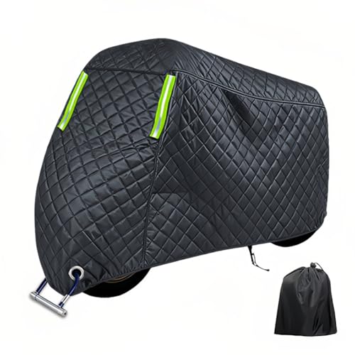 Funda Moto antigranizo para Benelli XRE 300, Resistente Grande Funda Impermeable para Moto con Orificios para Cerradura Engrosada Exteriores Cubierta de la Motocicleta