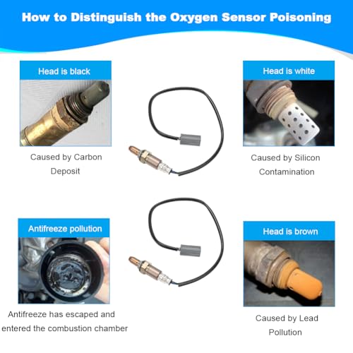 Sensor de Oxígeno O2 JDMON 2PCS Compatible Nissan Infiniti miniatura 5