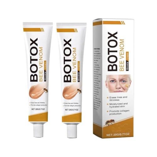 Facial Crema Veneno de Abeja Crema Para Eliminar Arrugas Con Veneno De Abeja, Crema Reafirmante Antiarrugas Con Veneno de Abeja, Lifting y Recuperación,Humectante Antiarrugas para Rostro y Cuello