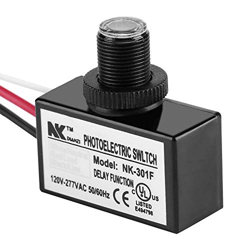 SoarUp - 120V-277VAC Dusk to Dawn Sensor Photoelectric Switch, Light Sensor Control Automatic On/Off Photoelectric Switch Lighting Fixtures - -19%