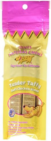 Jones Natural Chews Tender Chicken Taffy Dog Treat