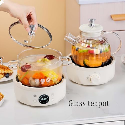 Théière en verre borosilicate pour cuisine et petits-déjeuners - 7