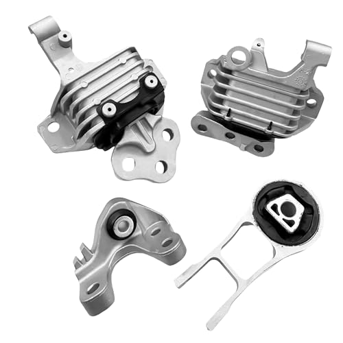 Engine Motor and Transmission Mount Set Fit for Jeep Cherokee 2014-2017 2.4L Replacement 68418876AB 68192831AF 68157441AD 68172353AD HeVibe 4PCS