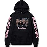 Kpop Blackpink Hoodies - How You Like That neue Album Print Long Sleeve Pullover Sweatshirt.