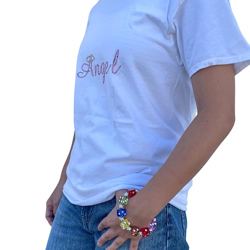 Dice Bracelet, Casino Bracelet For Women, Bunco Bracelet Gift, Plastic Beaded Bracelet Multi Color 1 pc3