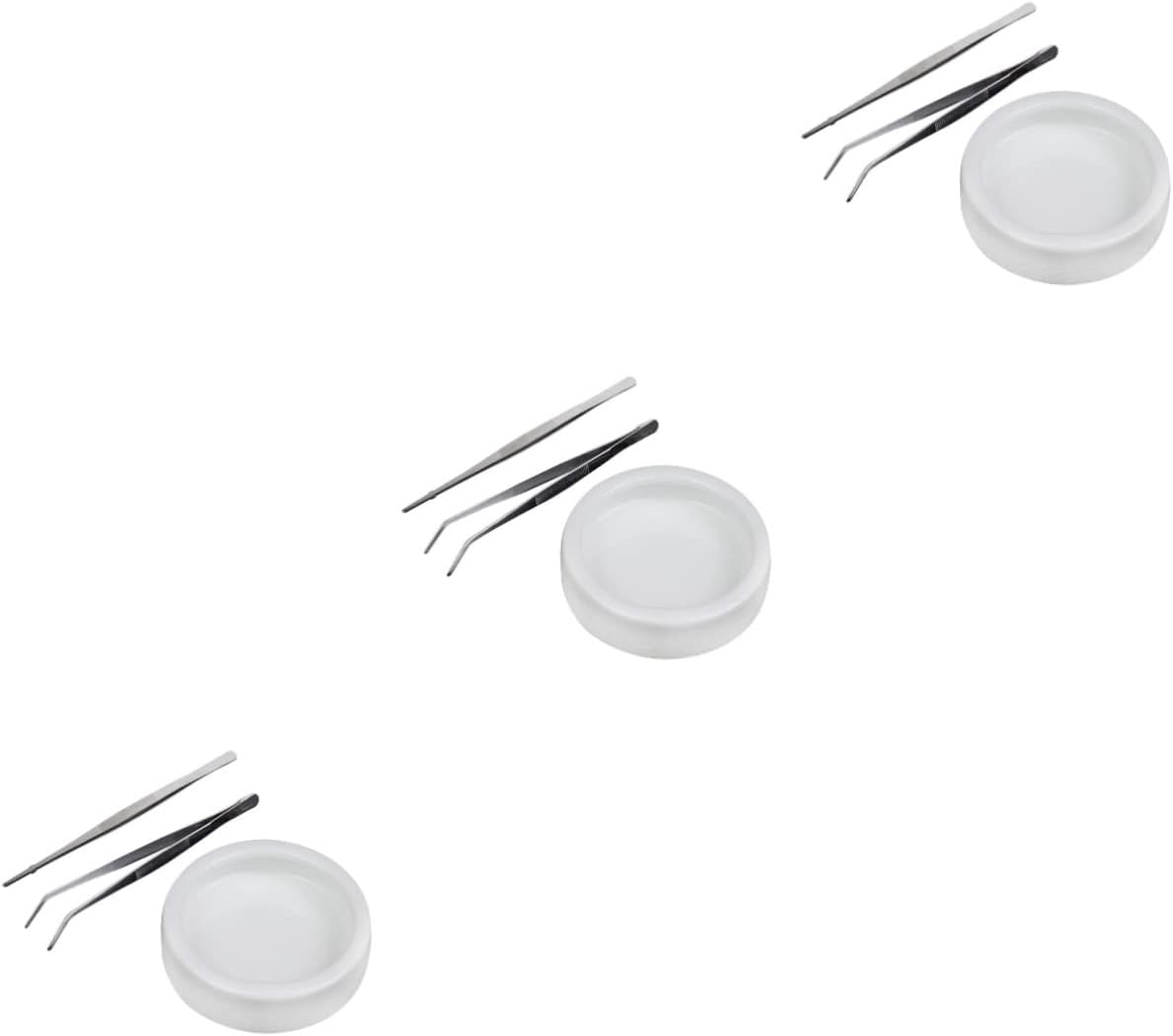 Reptile Water Bowl Reptile Feeding Bowl,9 pcs pet Ceramic Bowl Water Feeding Dish reptichip Feeding Tweezers Feeding Tongs Cricket Food reptisoil Meal Worms Bearded Dragon