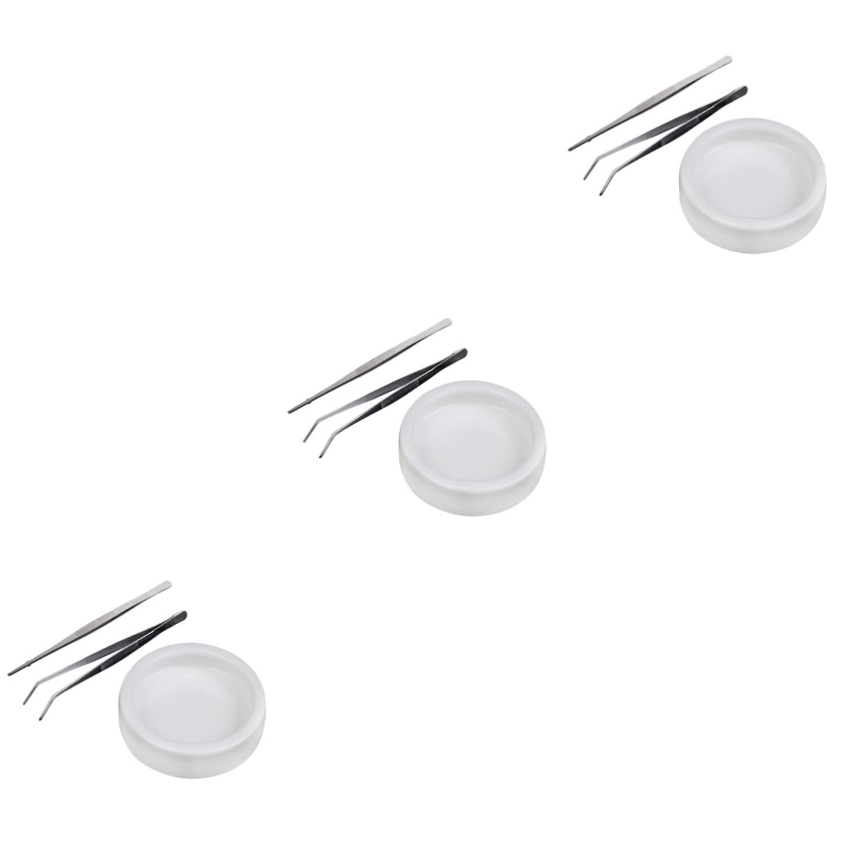 Ciotola per l'acqua per rettili Ciotola for rettili, 9 pezzi di ciotola in ceramica for animali domestici, ciotola for acqua, pinzette for rettili, pinze for l'alimentazione, cibo for grilli, pasto fo