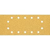 Bosch 10x Papiery ścierne EXPERT C470 z 14 otworami (do Farba na drewnie, Twarde drewno, Ø 115x280 mm, Ziarnistość 40, Professional Akcesoria Szlifierka oscylacyjna)