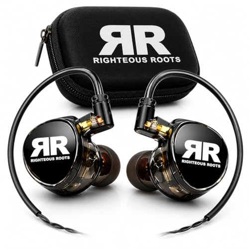 Righteous Roots RR-EV1 Professional Dual Driver in-Ear...