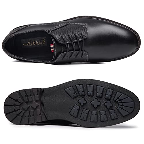 Image of Arkbird Men's Leather Oxford Dress Shoes Stylish Formal Business Shoe for Men