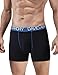 DAVID ARCHY Men's 7 Pack Colorful Widen Waistband Trunks Gift Box