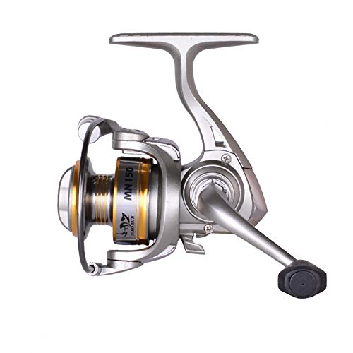 Szkn Fishing 6 Rolamentos Mini na Palma Proporção 5.2:1 Nylon 66 + Material de Fibra de Vidro Mini C