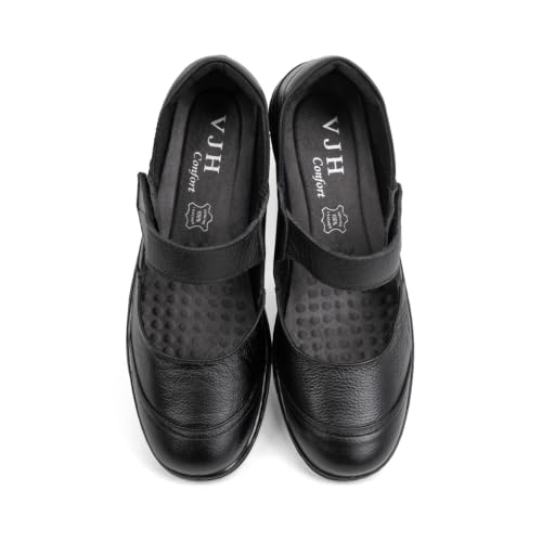 Image of VJH confort Women's Flat Shoes, Slip-on Round Toe Light Weight Comfort Casual Walking Shoes