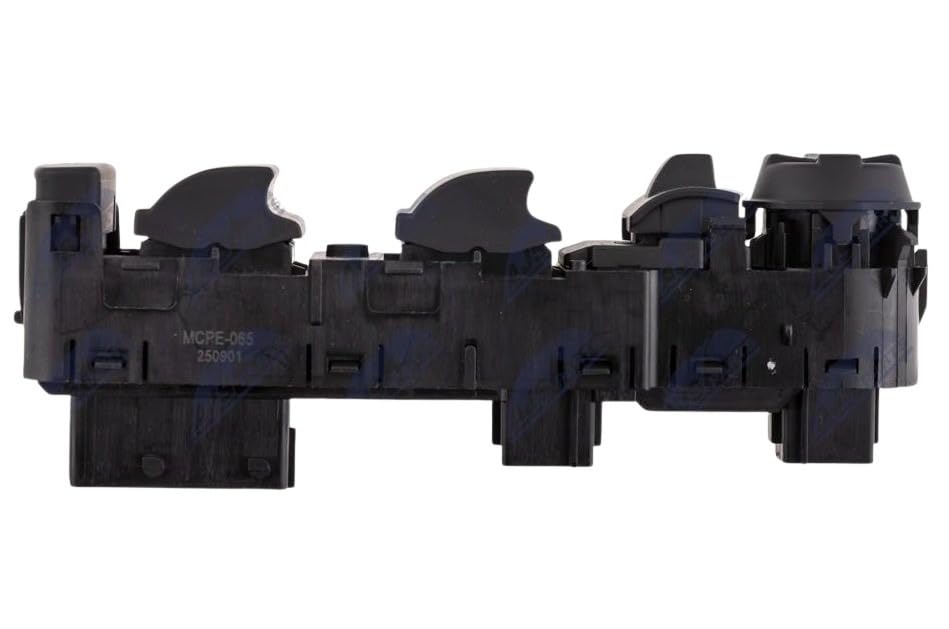 Interrupteur lève vitre NTY EWS-PE-065 bouton de commande électrique noir - 5