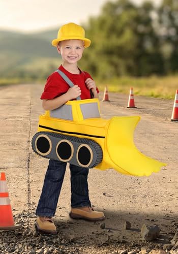 Disfraz Completo Infantil Bulldozer con Casco miniatura 2