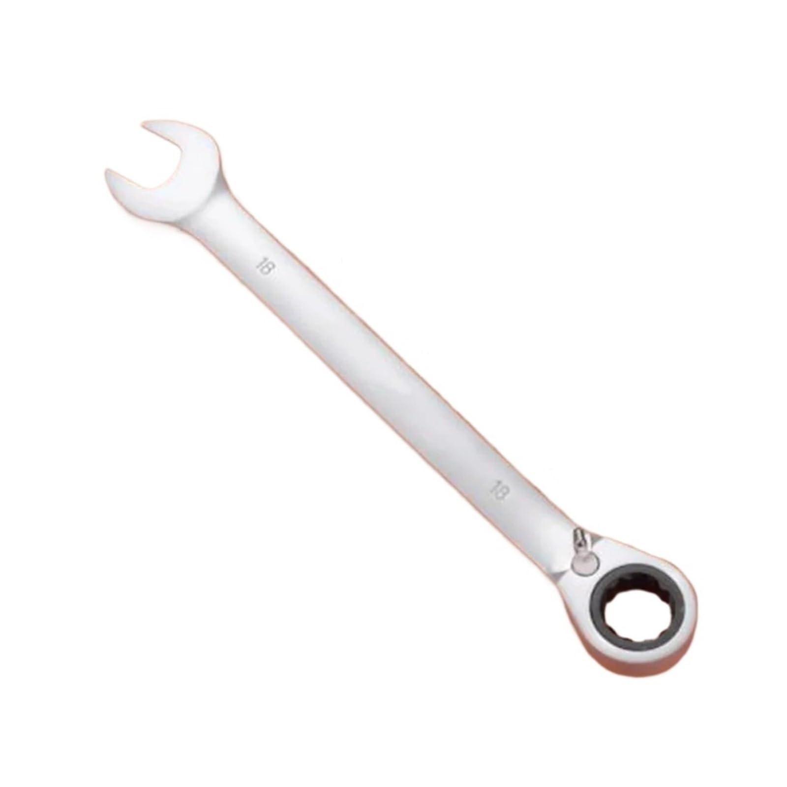 Xchiaueo 15Mm Reversible Ratcheting Combination Wrench, Open Ended Spanner, 72 Teeth Ratchet,Metric