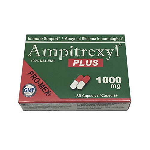 Ampitrexyl Plus 1000mg - Herbal Immune Support Supplement Promex Ampitrexyl Plus; 30 Capsules