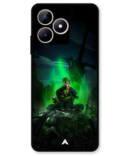 Image of Premium Anime 1 Case for Realme C51 (Glossy Finish) Soft-Touch Metal TPU Back Cover, Shockproof, Designer, Aesthetic Mobile Phone Case