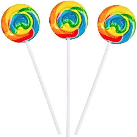 Rainbow Swirl Pops - 40 Suckers Cover