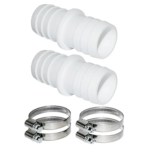 Kit Limpieza Piscina maintenance kit Juego de conectores de manguera para piscina de 2, 3 y 4 piezas con boquillas de manguera de 38 mm para piscinas, spas, jacuzzis y adaptadores de manguera(A)