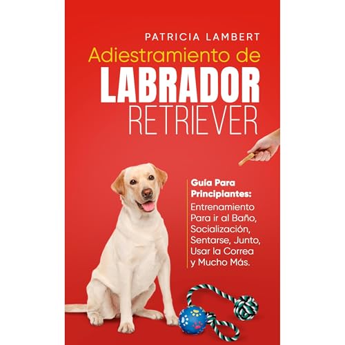 Adiestramiento de Labrador Retriever Audiolibro Por Patricia Lambert arte de portada