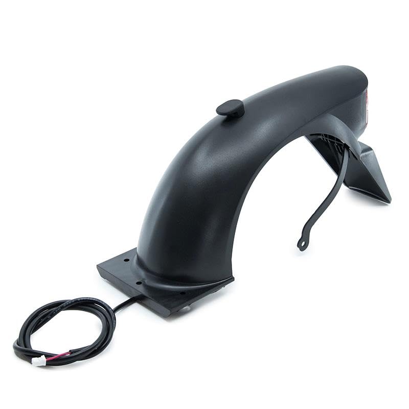 eWheel Guardabarros Trasero con luz Negro E2/E2 Plus para Patinete eléctrico neumático de Alta Resistencia para Uso Diario Mejor Agarre y Estabilidad en desplazamientos urbanos