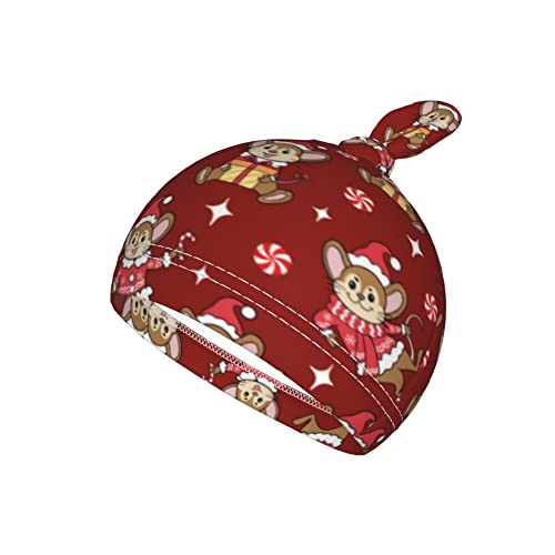 Image of Christmas Possum Newborn Swaddle Blanket with Hat Sets Newborn Receiving Blanket for Boy Girl Swaddle Sack Shower Infant Gift