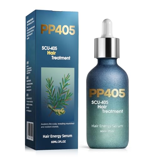PP405 Hair Treatment 60ML SCU-405 Hair Growth Oil Quickly Absorbed & Non-Greasy Anti-Hair Loss Hair Growth Serum for All Types