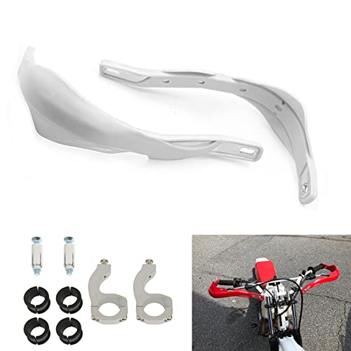 Universal Motorcycles Handguards Handlebar Hand Brush Guards Handle Protector Windshield Crash Protector For Honda Motocross Yamaha Suzuki Kawasaki Dual Sport Dirt Bike ATV MX