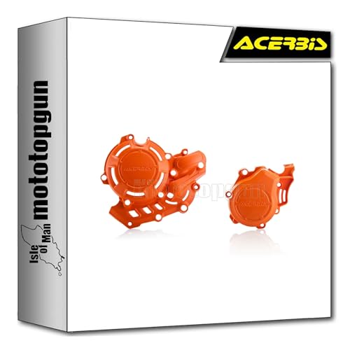 Protection carter Acerbis X-Power orange Husqvarna FE 450