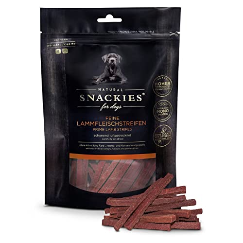 SNACKIES Vorteils-Set Genuss 8+1 Pack (à 170/180g) Premium Snacks für Hunde ohne Zusatz von Getreide, Zucker, Farb-, Aroma- und Konservierungsstoffe, schonend luftgetrocknete Leckerli