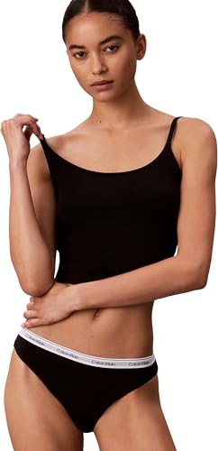 Calvin Klein Damen-Bikini-Slip, 5er-Pack, niedrige Taille, Schwarz/Grau Heather/Hawaii Orchidee/Cl, L – Ansicht 3