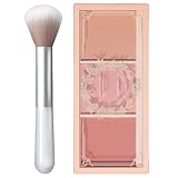Blushers for Cheeks Make Up, 3-in-1 Powder Blush - Matte Face Blush for Long-Lasting, Sweat-Resistant, Non-Greasy Glow, Natural Look & Brighten Skin
